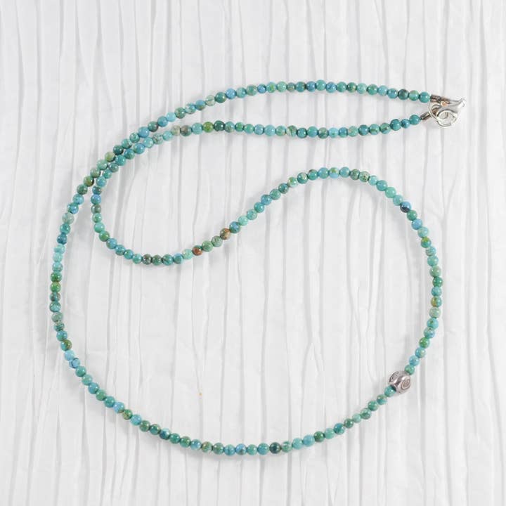 Turquoise Necklace with Eye of Protection for wholesale by Marsha Marsha Jewelry