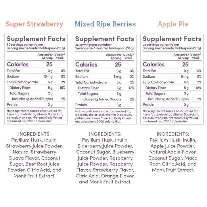 Bonny - Wholesale Powdered Health Drink - Prebiotic Fiber Powder by Bonny | Strawberry