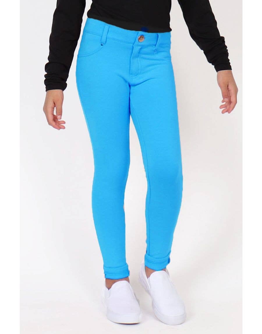 Cutie Patootie Clothing - Wholesale Broek - Kinderen - GCP-8642A Moleton Skinny Super Stretch broek voor meisjes  4