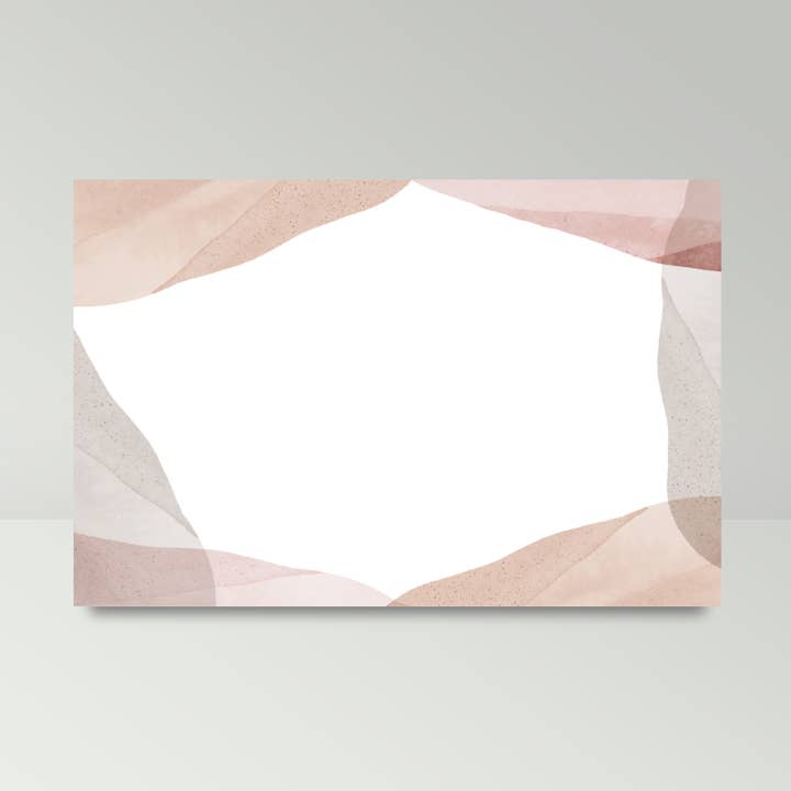 Tischkarten Hochzeit rosé Rahmen für den Großhandel von fabelie Design