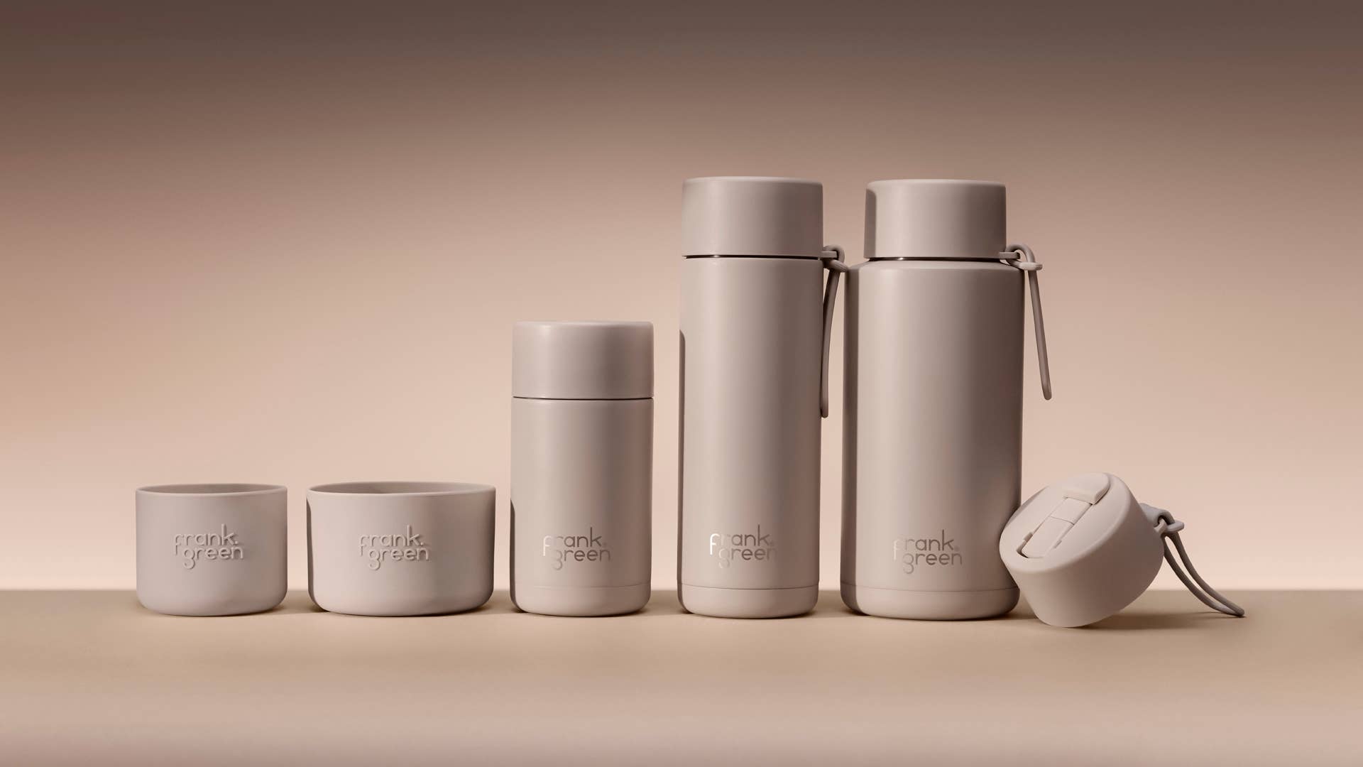 frank green – wholesale Insulated mug/tumbler – 20oz/595ml Reusable Bottle Moon Dust with Flip Straw Lid 1