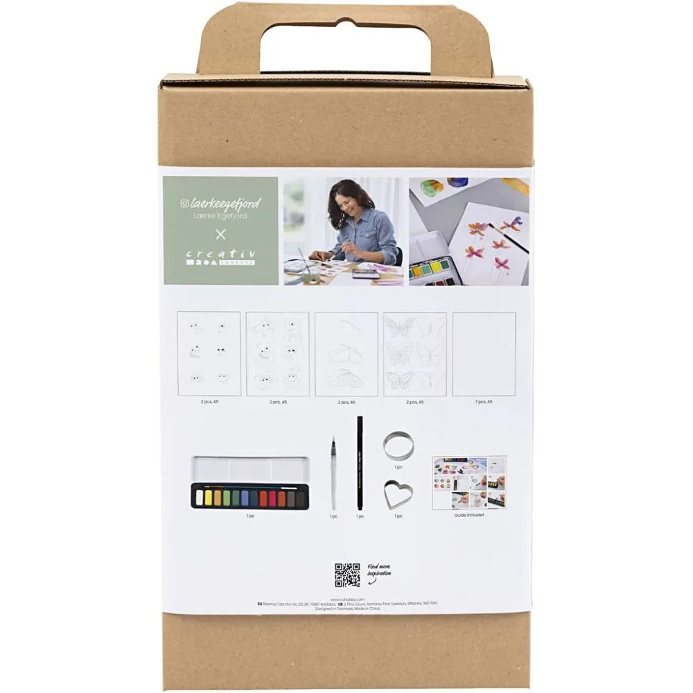 Hobbygroep - Wholesale DIY Craft Kit - CC Hobby Set Watercolor1