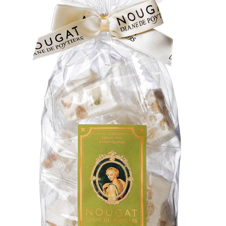 Montélimar Nougat DUR 200 g bag for wholesale by Nougat Diane De Poytiers