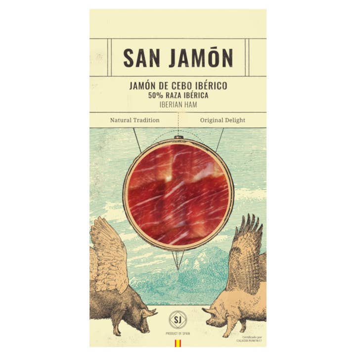 San Jamón - Wholesale Ham - SLICED IBERIAN HAM SAN JAMÓN