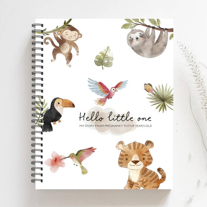 Skovtema Børneværelse Babybog & Graviditetsdagbog Gave #2 for engroshandel hos Rainbows&Lollipops Inc