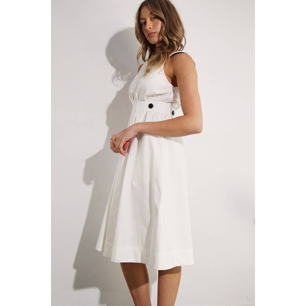 Mulla - Vente Robe – femme - ROBE PLISSÉE EN COTON29