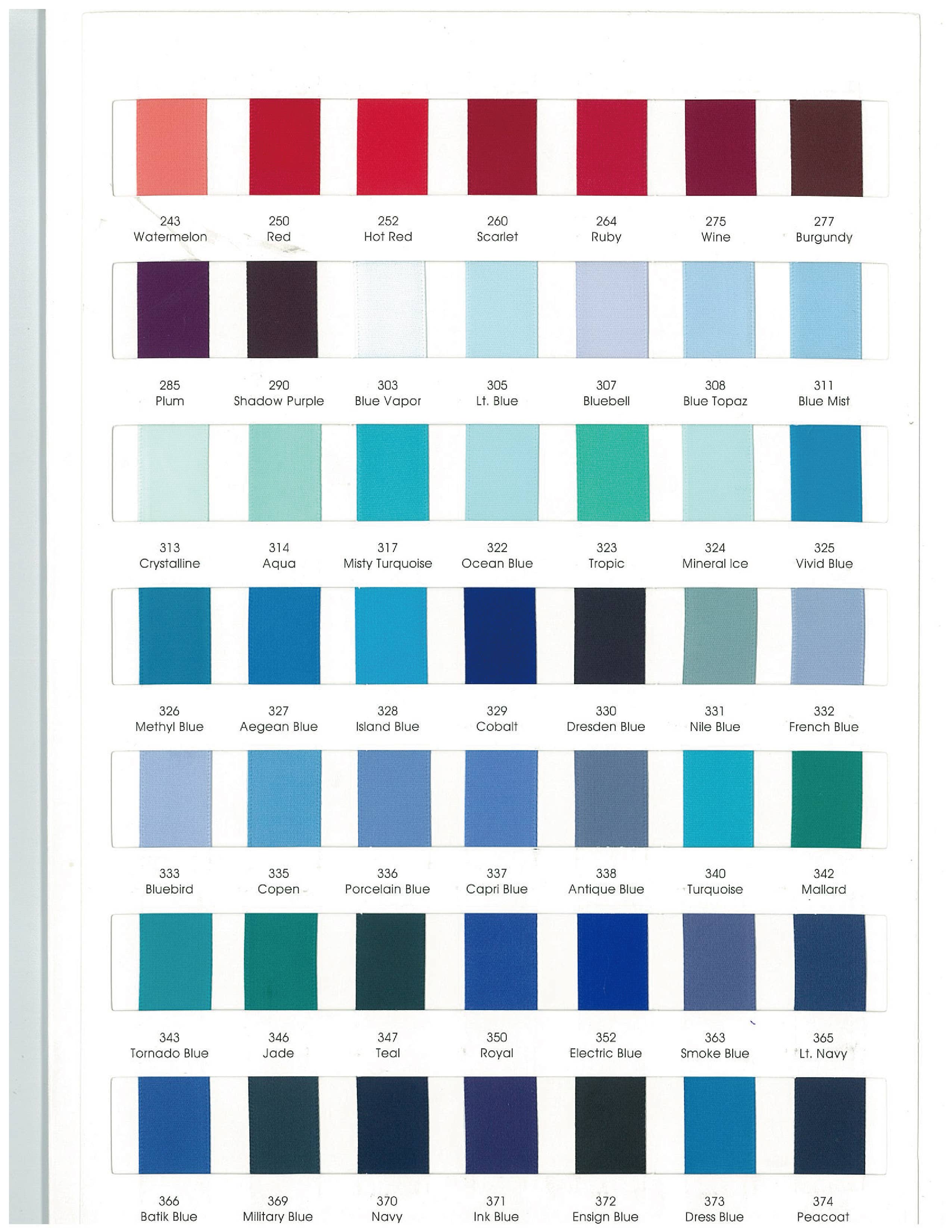 Wrapaholic Gifts & Packing Company - Vente Ruban – emballage cadeau - Ruban de satin double face 2,5 cm - Multicolore6