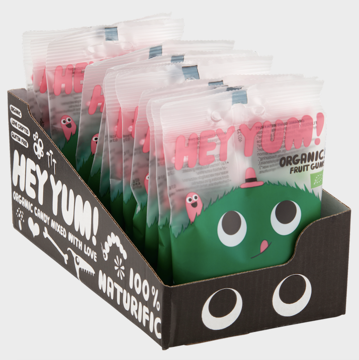 HEY YUM! - Vente Bonbons gélifiés - HEY YUM ! Magic Forest - Gommes de fruits bio, 50 g1
