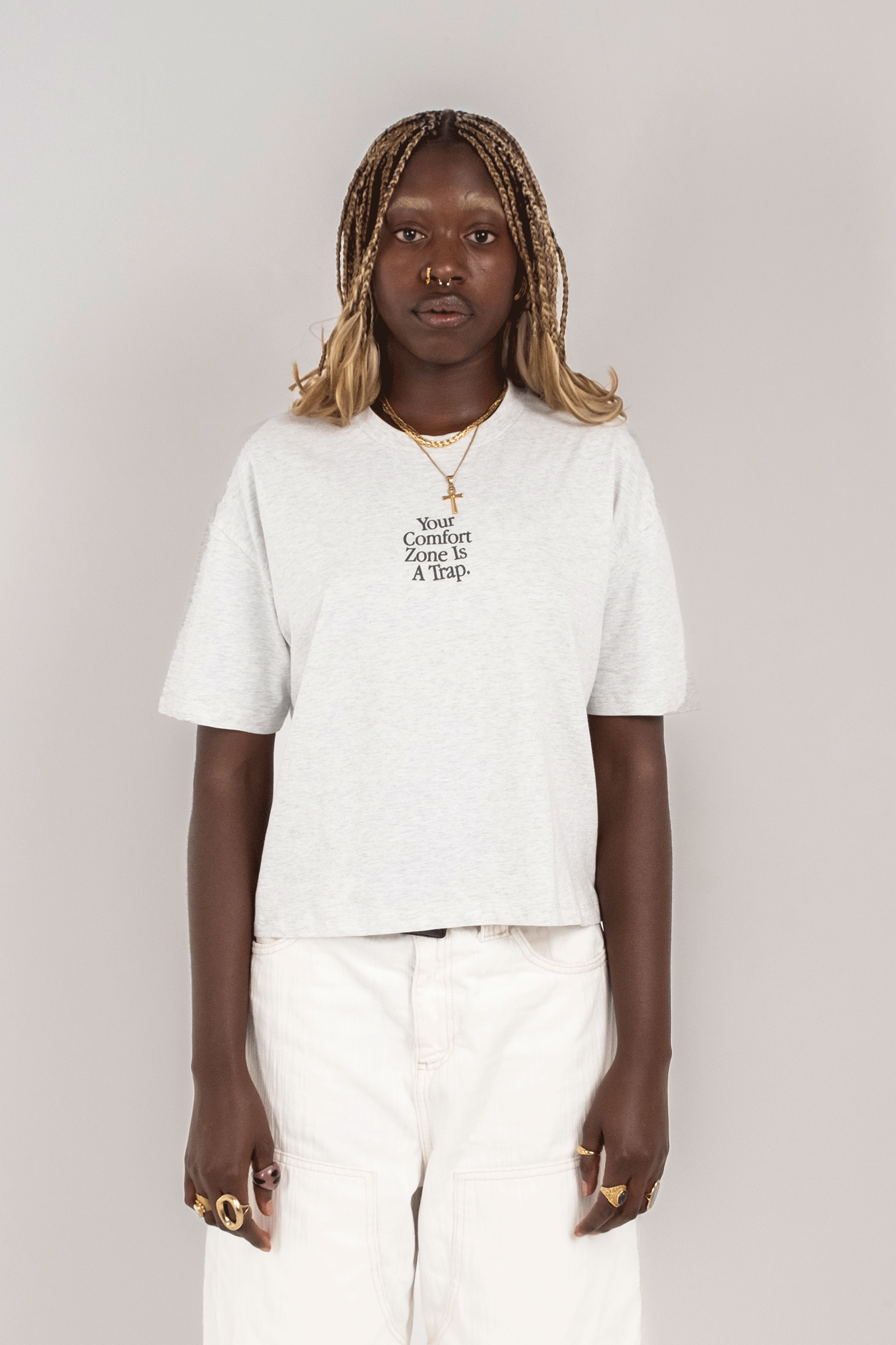 Natural Raw YOUR COMFORT ZONE IS A TRAP for wholesale on Faire7