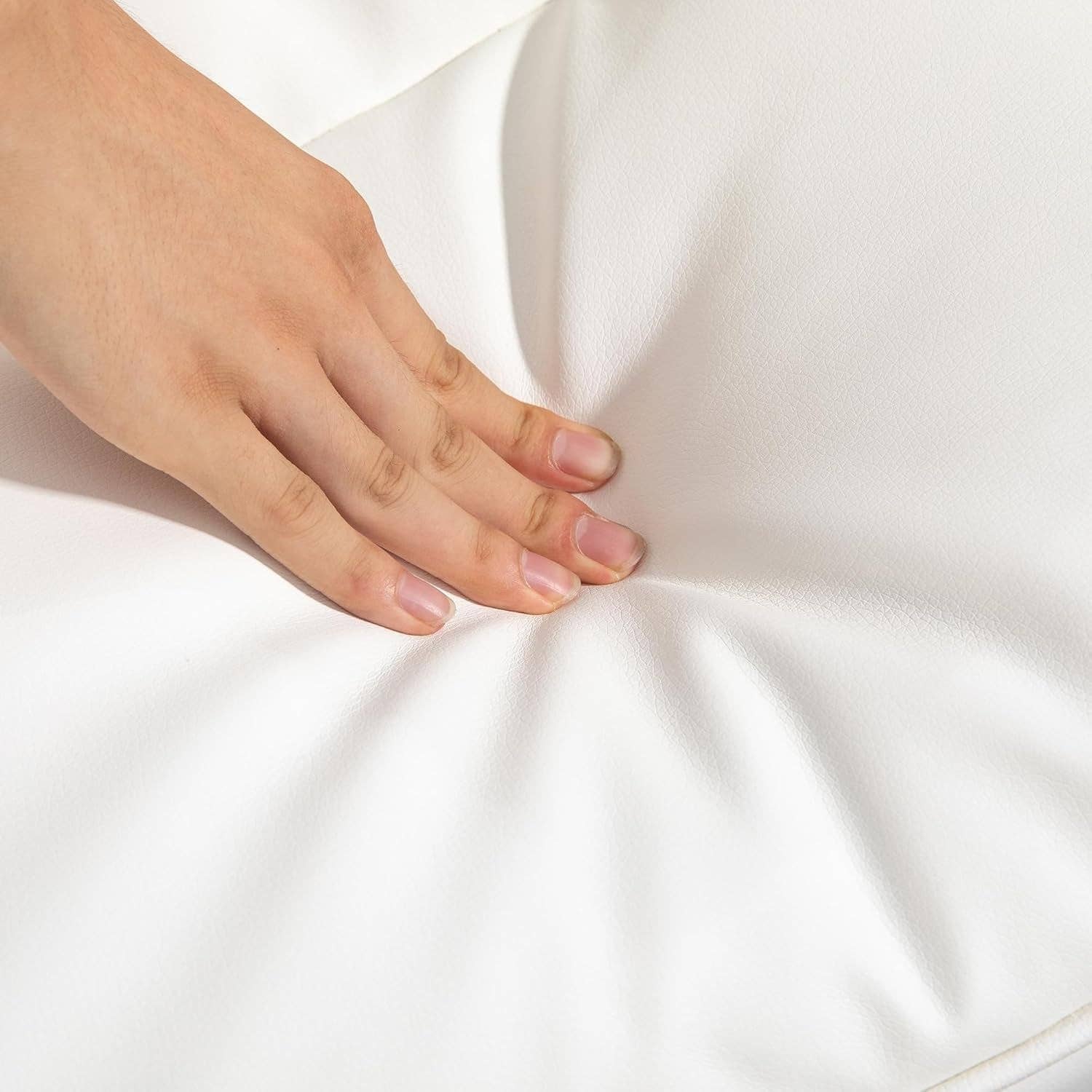 Executive Office Chair White With Footrest Ergonomic Design for wholesale on Faire7