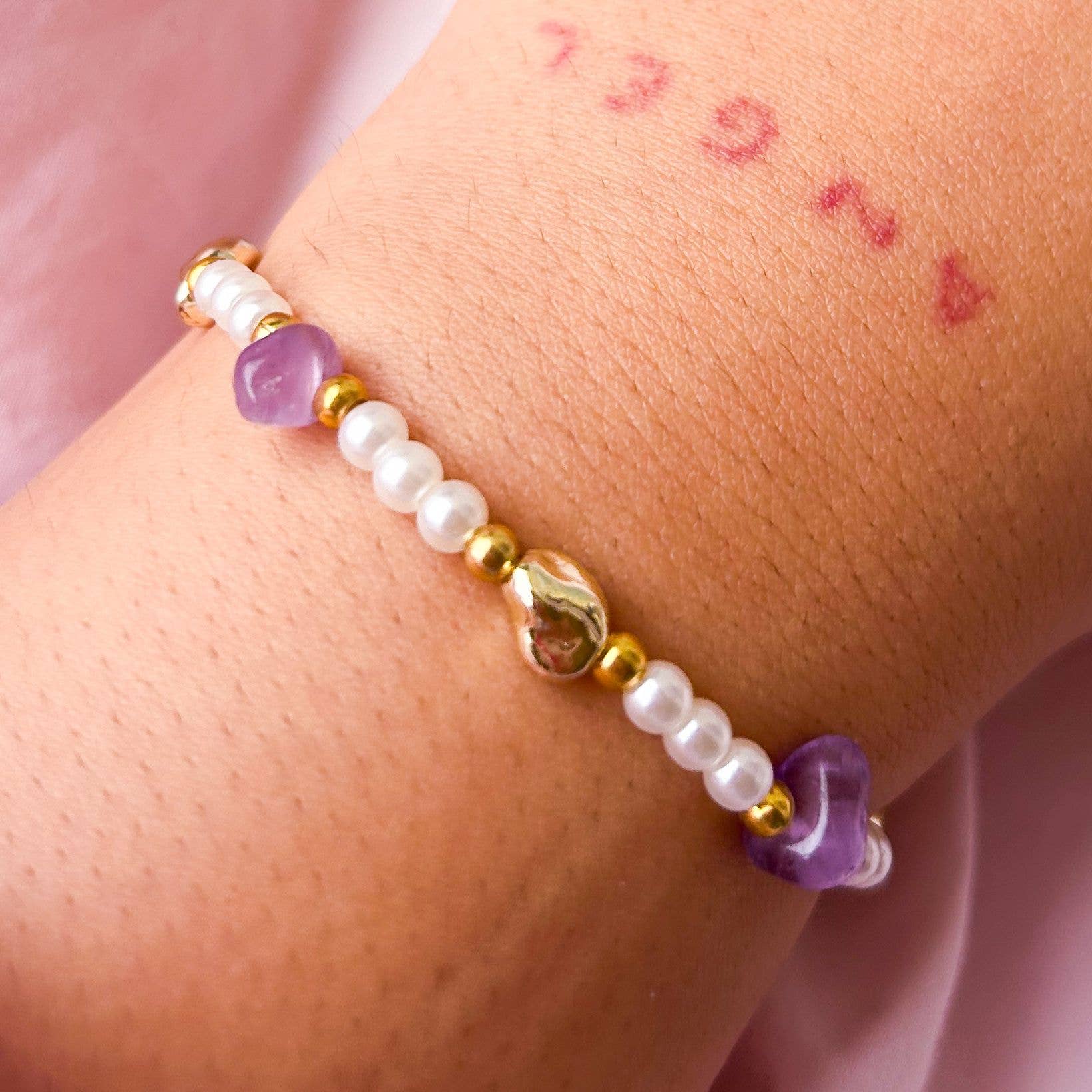 Nevele Official - Vente Bracelet de perles - Bracelet en perles et cristaux1