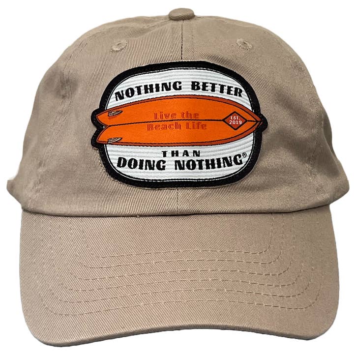 Classic Surfboard Hat for wholesale by Nothing Better than Doing Nothing