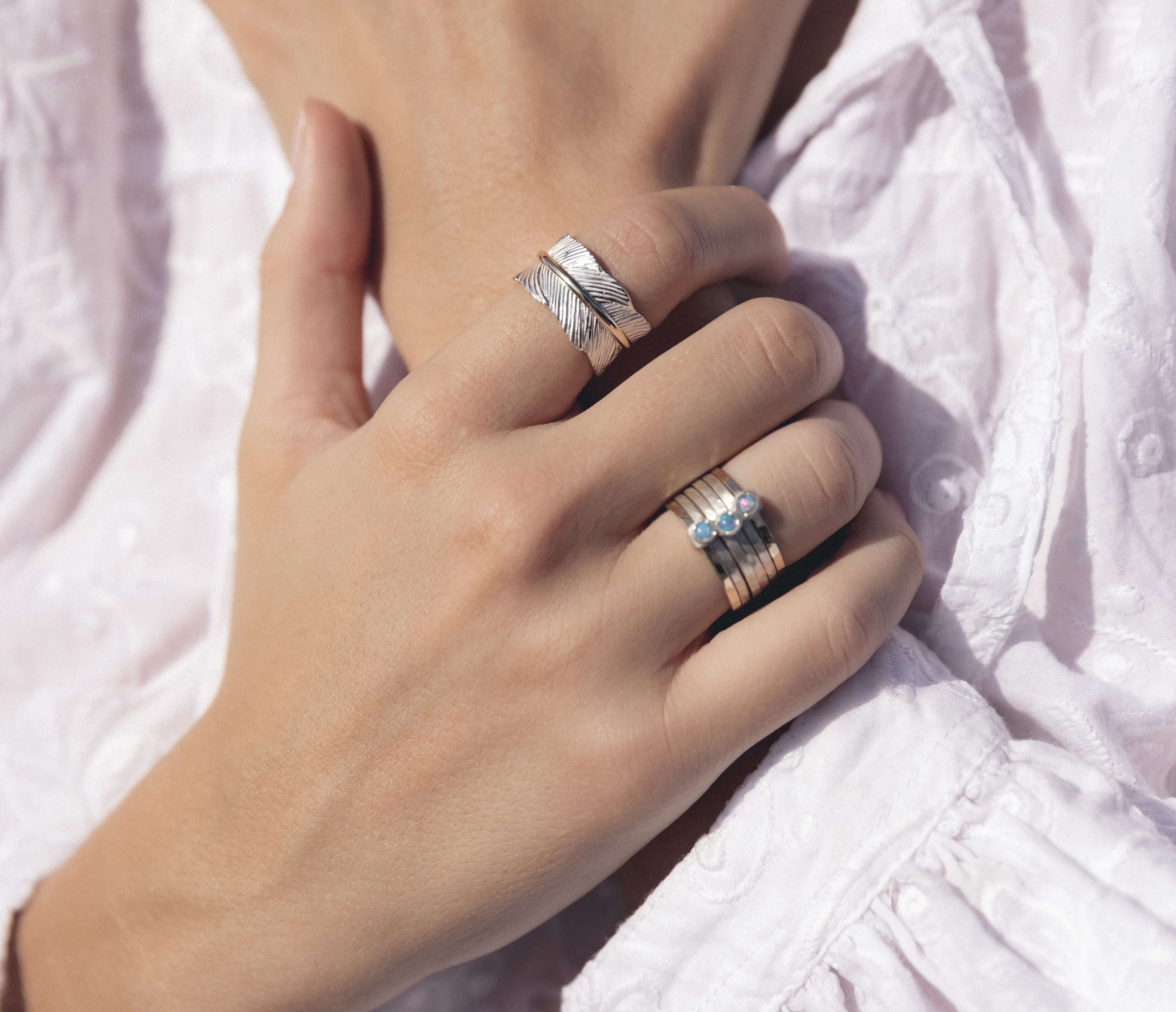 MeditationRings – Anel multi-pedra por atacado – Anel Azure1