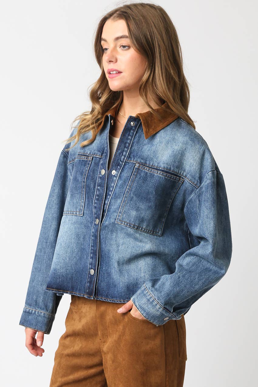 Denim Camel Veste en jean Leila en vente sur Faire1