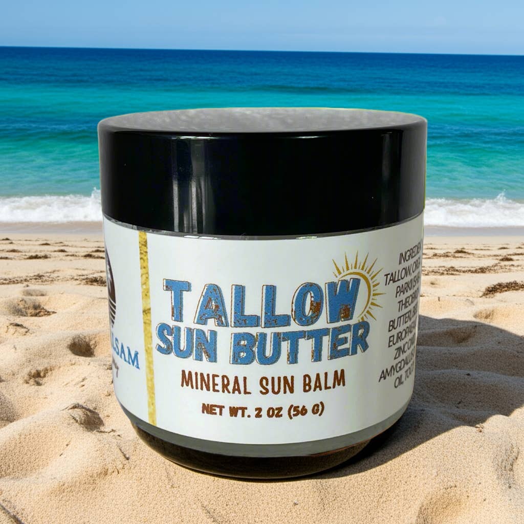 Blue Balsam Apothecary - Wholesale Sunscreen - Whipped Tallow Sun Butter l Sunscreen with Non Nano Zinc