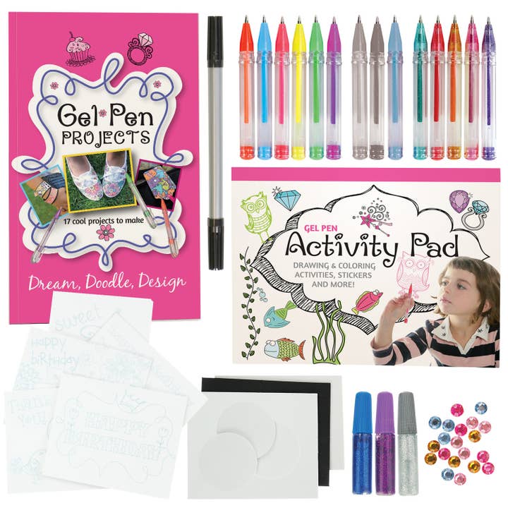 SpiceBox Product Development LTD - Wholesale Art Set - Kids & Baby - Kits for Kids Gel Pen Kit