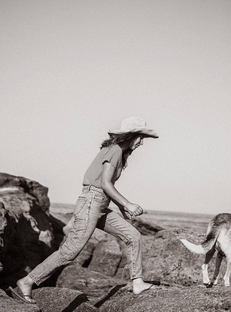 Olive & Pique - Wholesale Straw Hat - Women's - KALANI Raffia Western Rancher with Wire Brim for Shaping, Br5