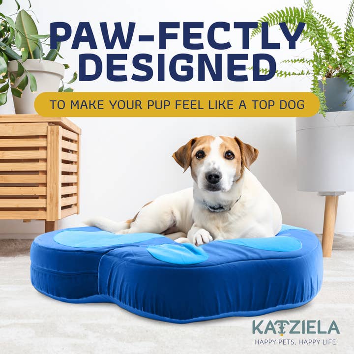Katziela - Wholesale Pet Bed - Dog - Katziela Paw Shaped Pet Bed4