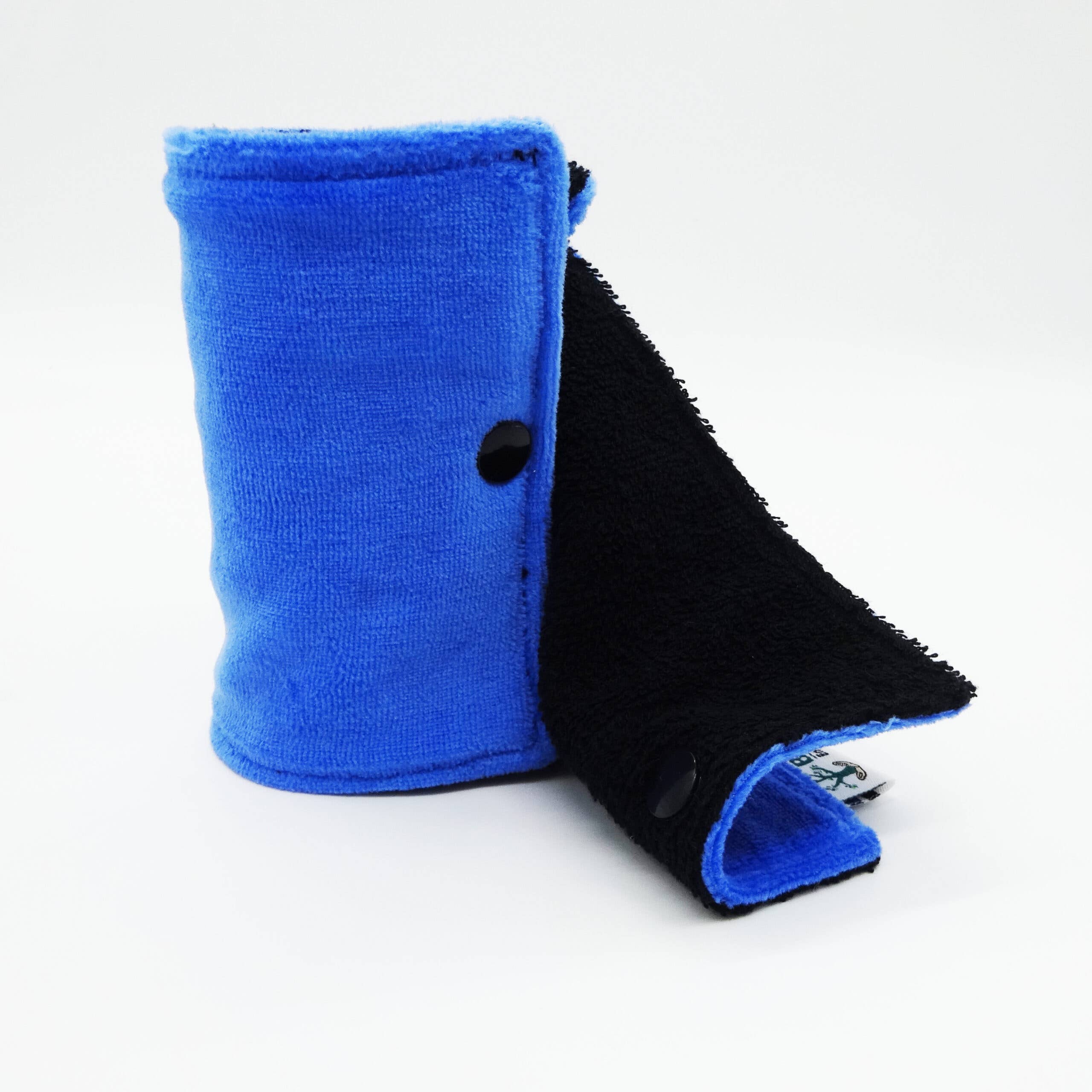 EcologiQ - Vente Papier toilette - Papier toilette lavable - 5 rectangles - Bleu Barbeau3