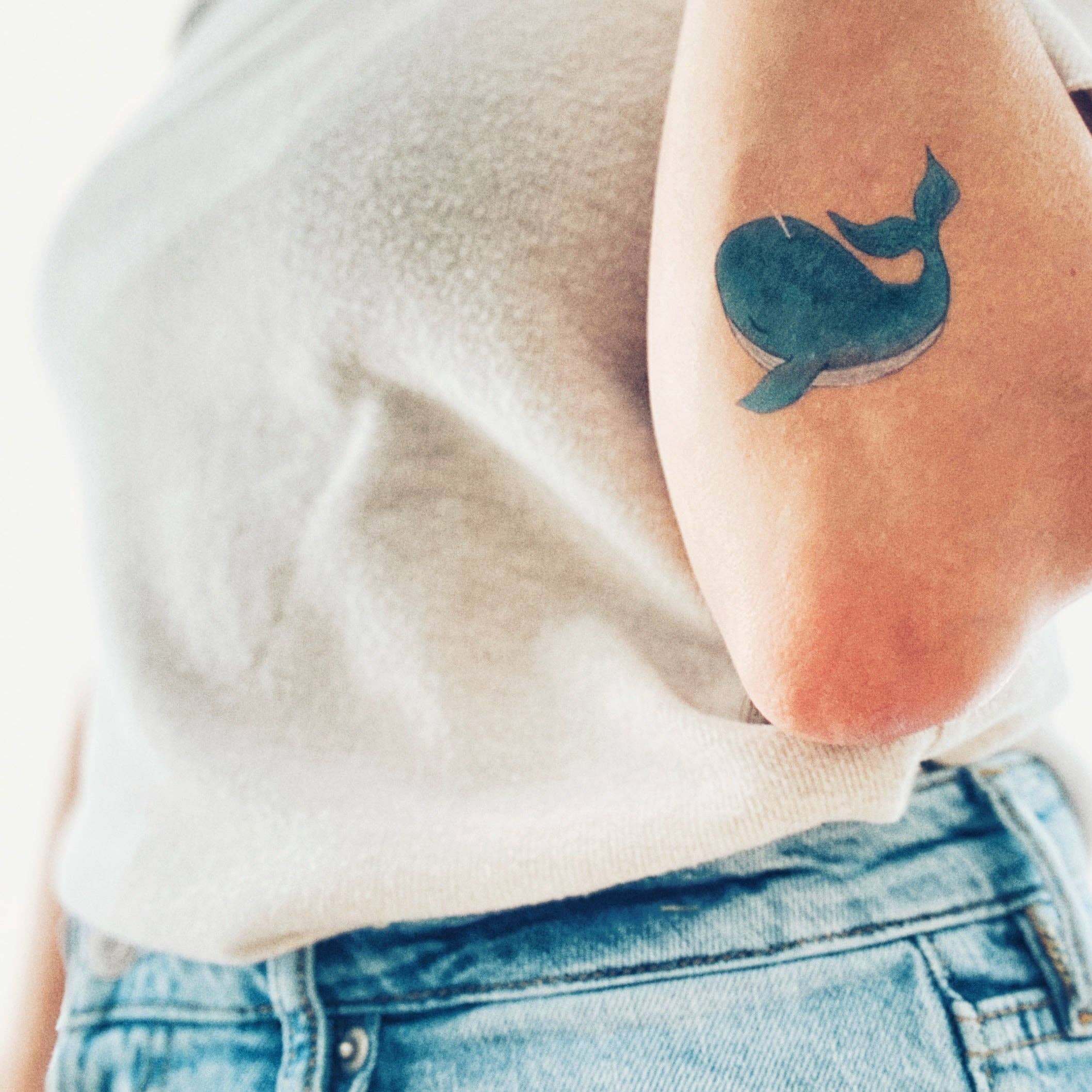 Les Tatoués - Wholesale Temporary Tattoo - Kids - Whales - Temporary Tattoos2