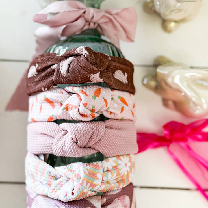 Ruby Red Threads - Wholesale Fashion Headband - Women's - Pastel Easter Structured Headband • 5 Prints2