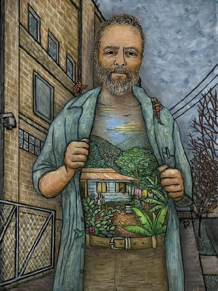 Il mio monte (Poster) per la vendita all'ingrosso da parte di Ricardo Levins Morales Art Studio