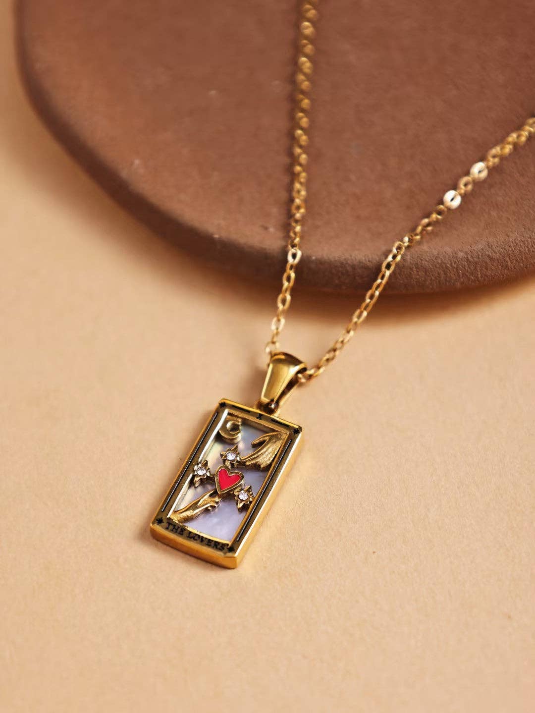 Revelari – Engroshandel Halskæde med vedhæng – Tarot "The Lovers" Vedhæng Halskæde2