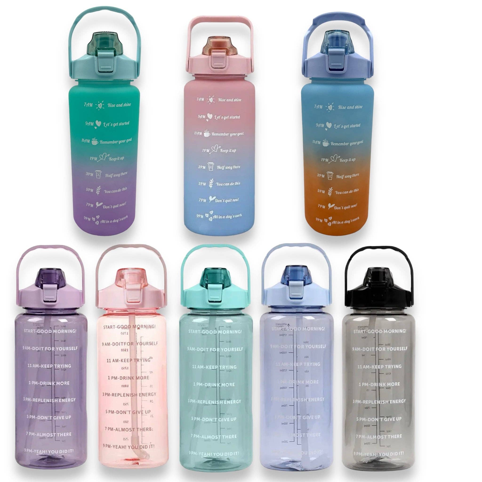 Kinky Pleasure - Wholesale Water Bottle - Timmy Toys - AX078 - Water Bottle - 2 Liter With Time Marker - 8 Colors3