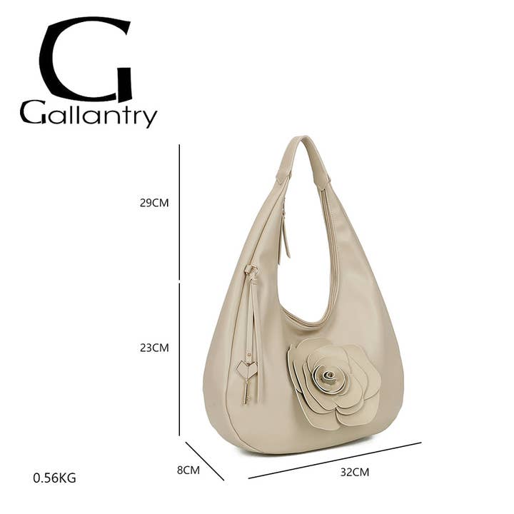 Gallantry - Wholesale Shoulder Bag - Women's - Moonflower (G-7494)3