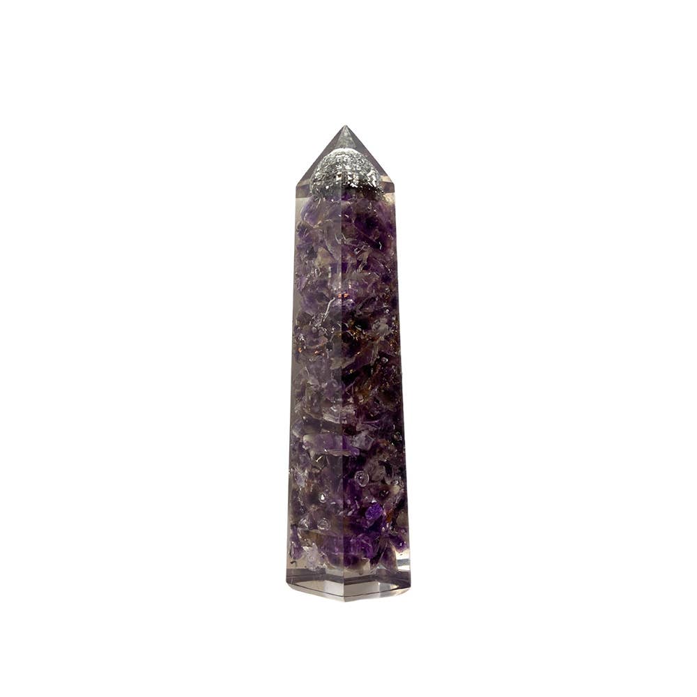 VIE – wholesale Spiritual stone/crystal – Orgonite Obelisk Tower, 8x2x2cm13