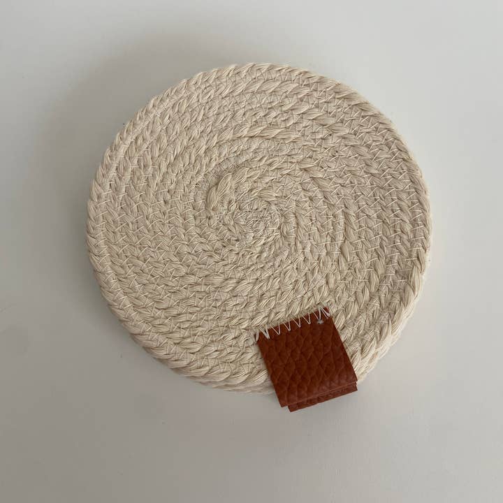 KnotEM Macrame - Wholesale Coasters - Rope Coaster // Handmade Coaster5
