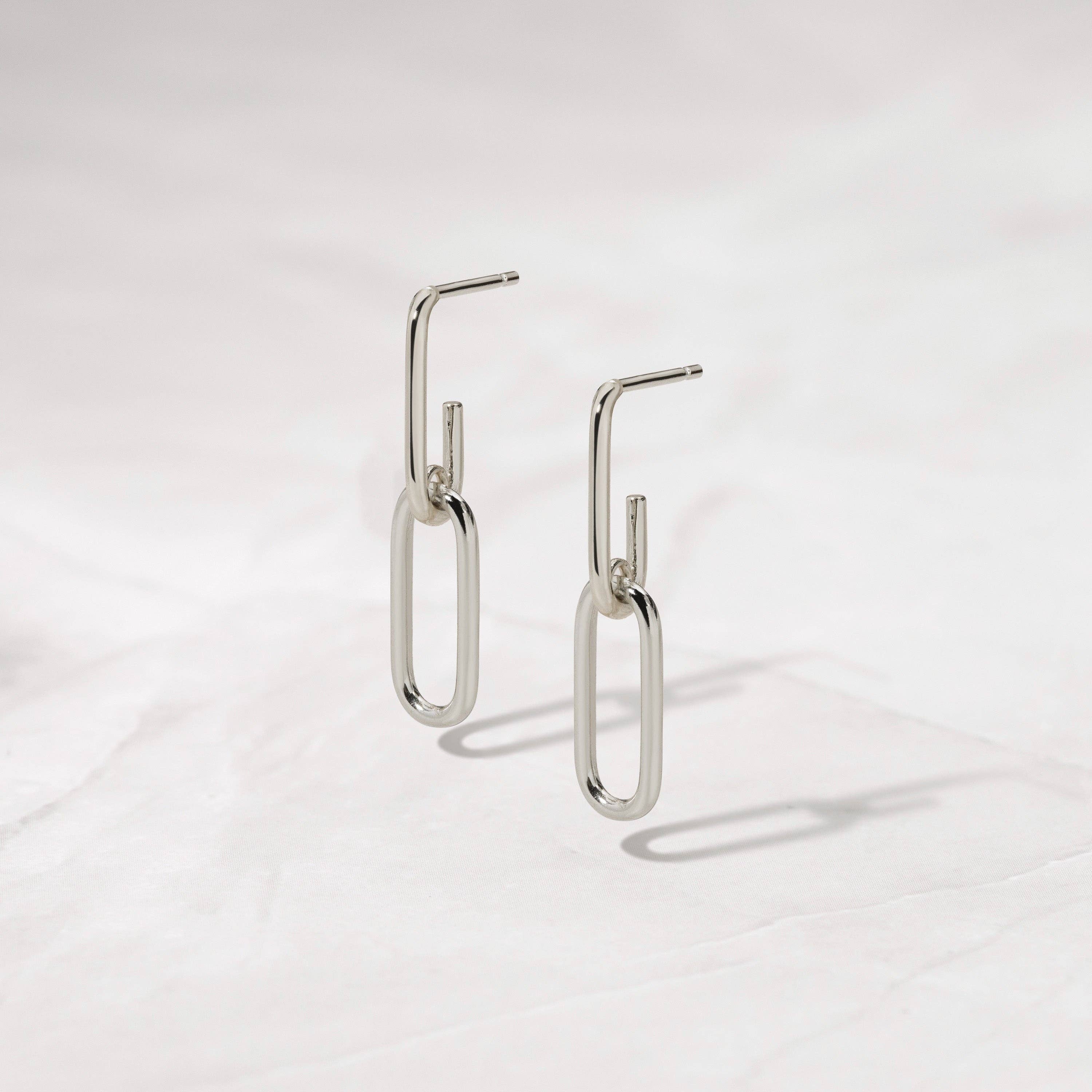 Sami Jewels - Wholesale Dangle Earrings - Paperclip Chain Earrings5