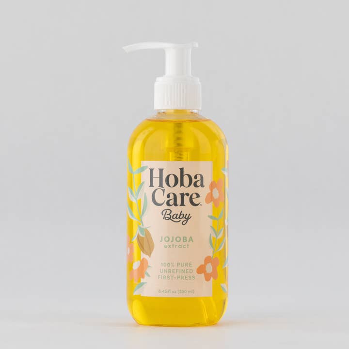 HobaCare Baby 8oz 100% Pure Jojoba Moisturizer & Massage Oil for wholesale by HobaCare Jojoba