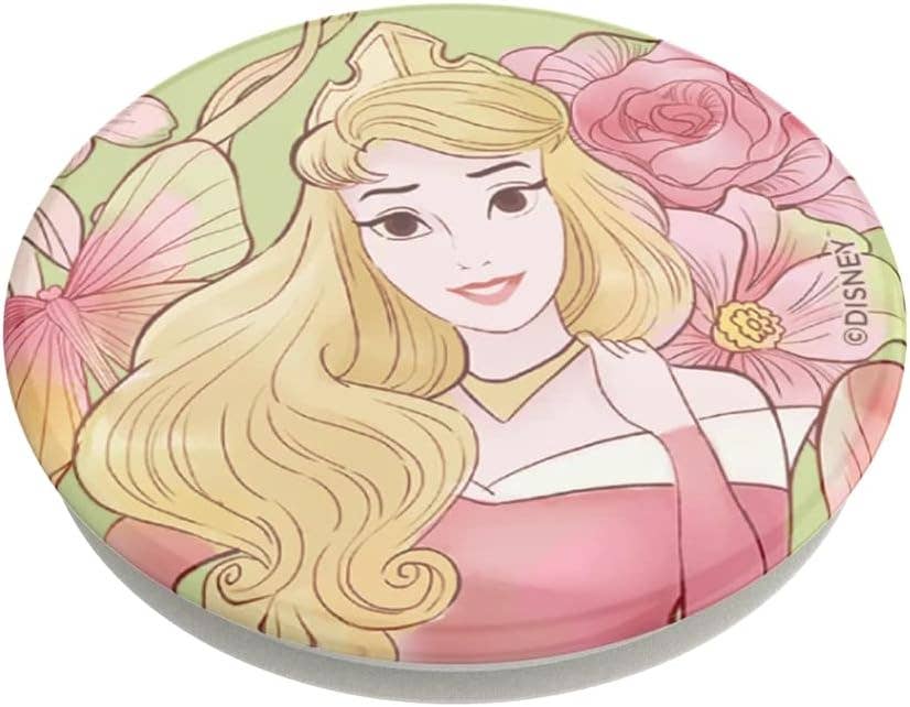 POPSOCKETS – Großhandel Handy-Grip – Disney Princess Aurora PopGrip mit Blumenmotiv6