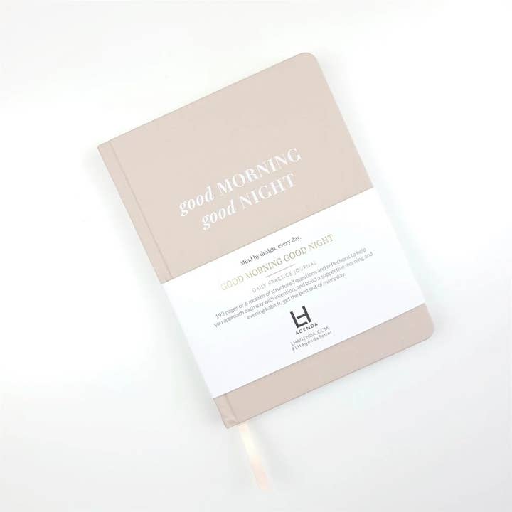 LH Agenda - Wholesale Journal/diary - Good Morning Good Night - Mocha - Daily Practice Journal11