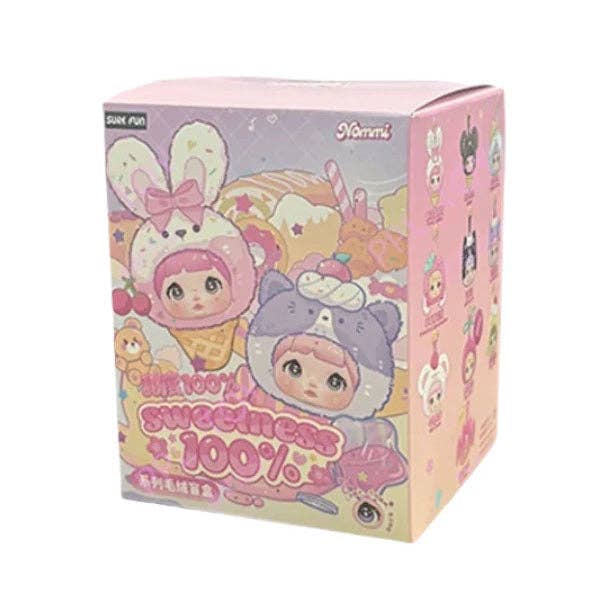 Showcase - Wholesale Keychain - Women's - Nommi 100% Sweetness Series Kawaii Plush Doll Keychain Blind Box (1pc)11