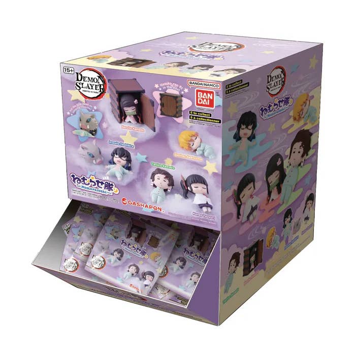 Demon Slayer Nemurasetai Figurine endormie Gashapon — sachet surprise pour la vente par Lionstar