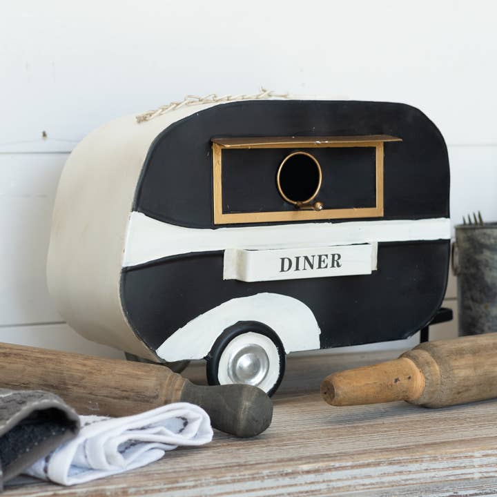 DINER CAMPER BIRDHOUSE for wholesale by Ragon House
