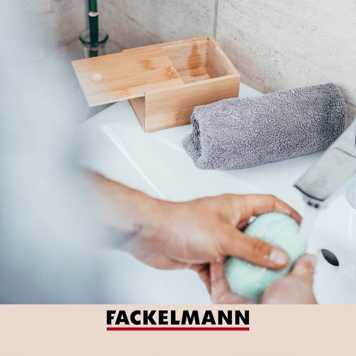 Fackelmann - Wholesale Soap Caddy - Tecno bamboo soap box with lid5
