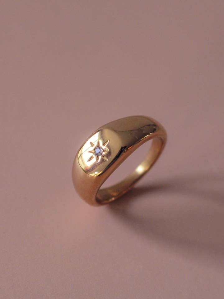 Nova Siegelring für den Großhandel von 24th & Gold