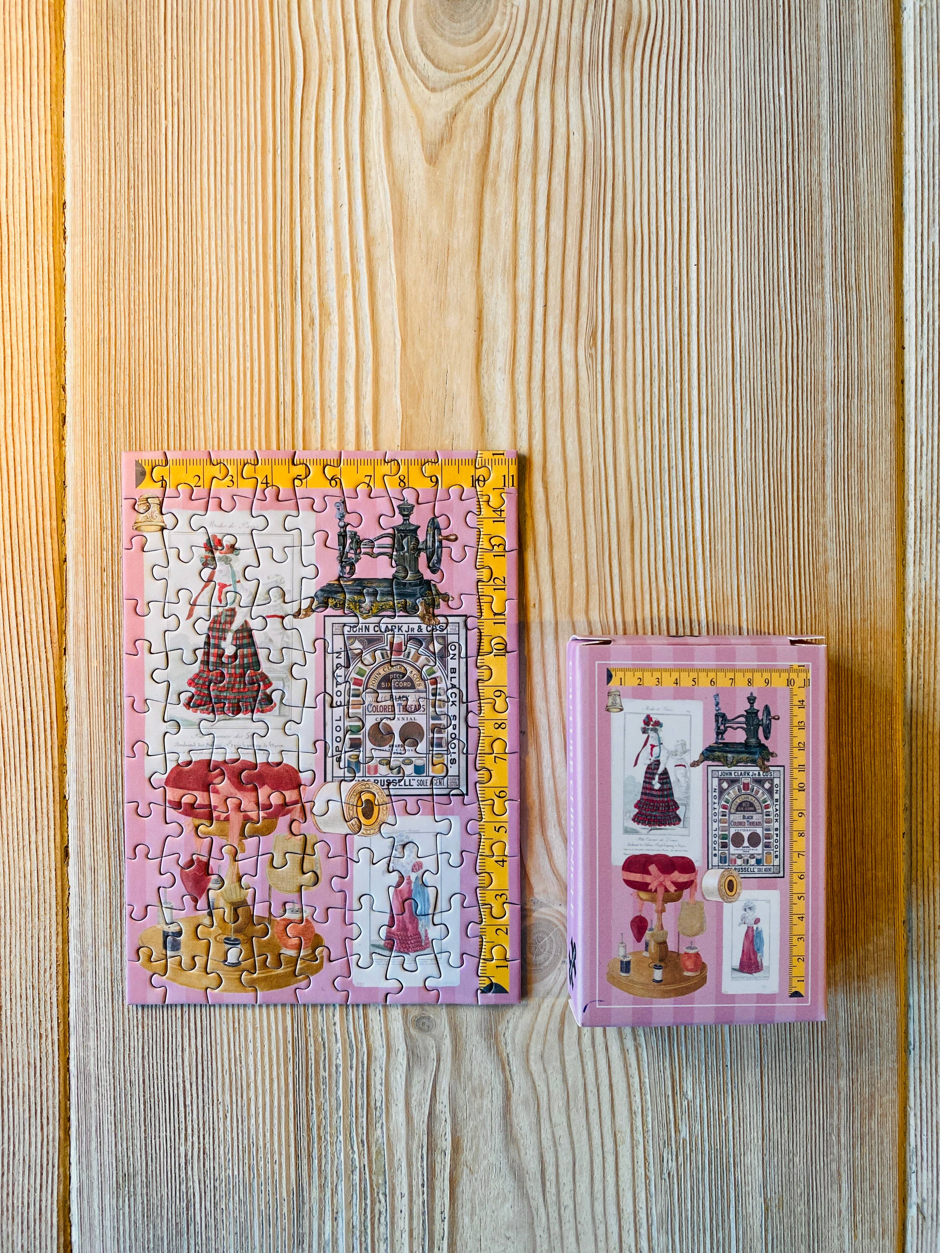 Penny Puzzle - Wholesale Puzzle - Adult - COUTURE CHRONICLES 99 pcs vintage minipuzzle1