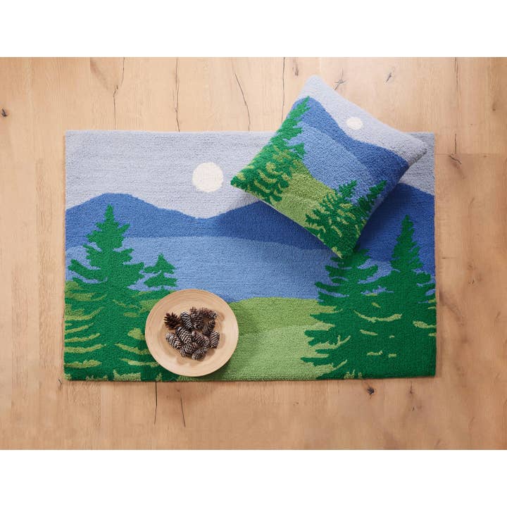 Peking Handicraft - Wholesale Throw/Decorative Pillow - Lakeview Hook Pillow - Kate Nelligan