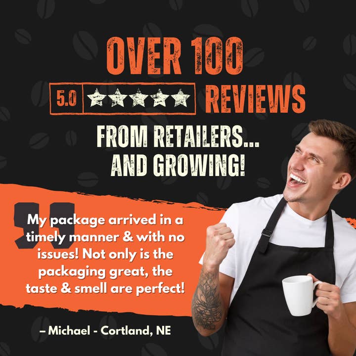 Bones Coffee Company - Wholesale Ground Coffee - Frosted Pumpkin Roll Coffee Pods | 12 | Flavored Coffee3