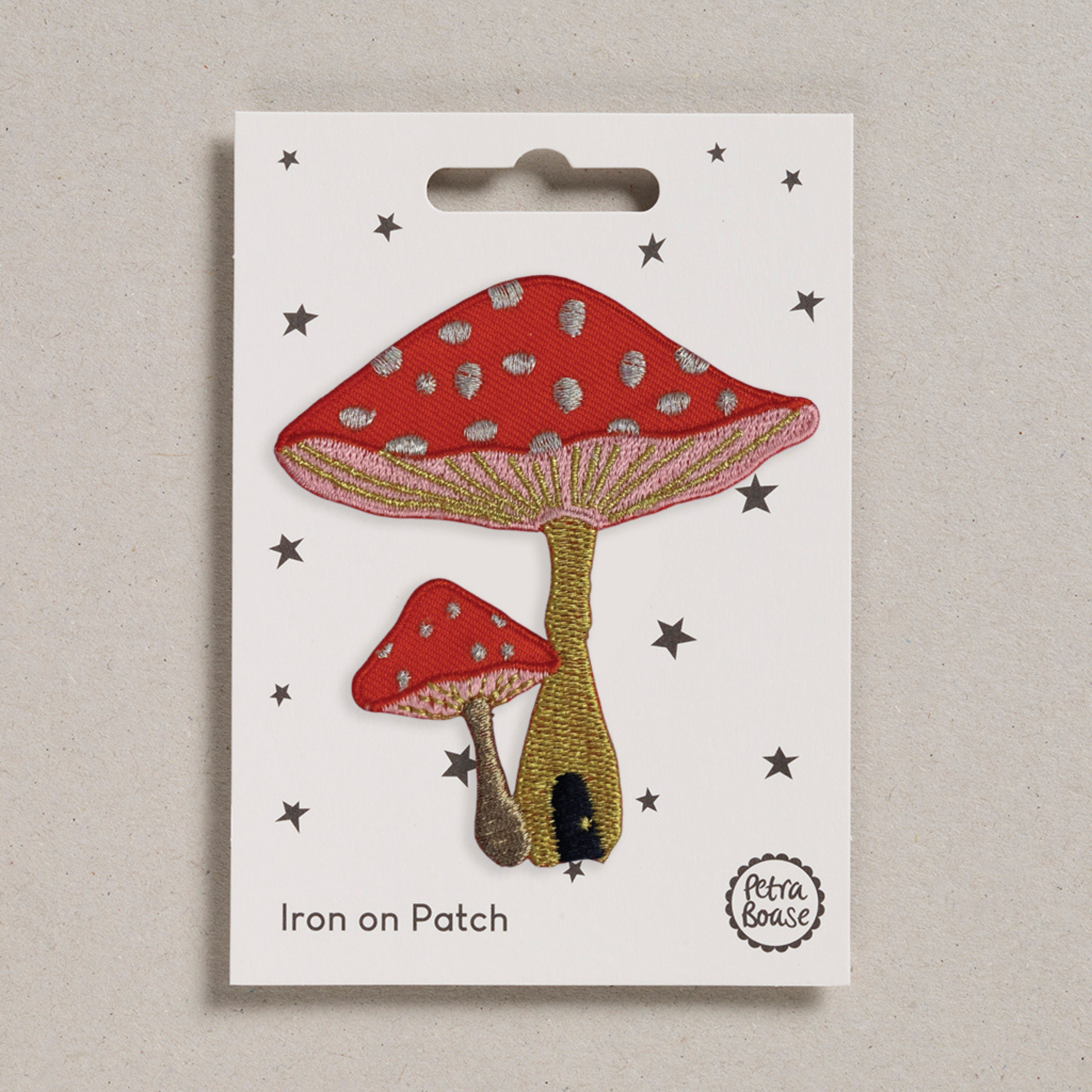 Petra Boase Ltd (US Duties Paid) - Wholesale Patch - Iron on Patch (Pack of 6) - Toadstools0