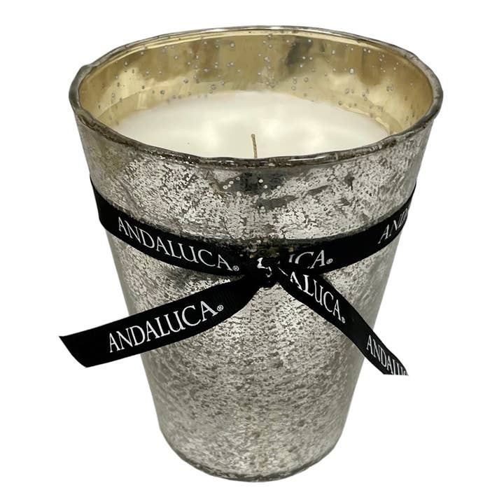 Andaluca - Wholesale Jar/Filled Candle - Cashmere Vanilla Mercury Candle Pot1