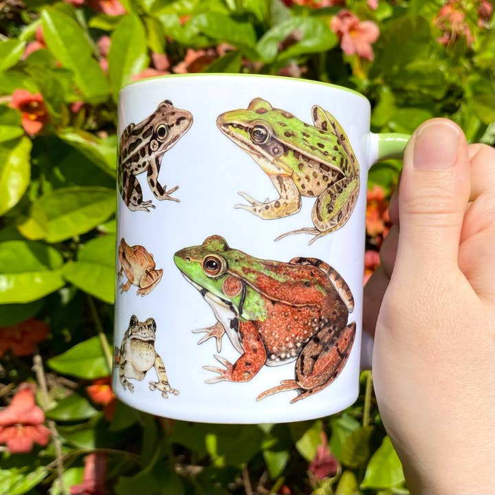 Allison Stoiser Art - Wholesale Coffee Mug - Frog and Toad Mug