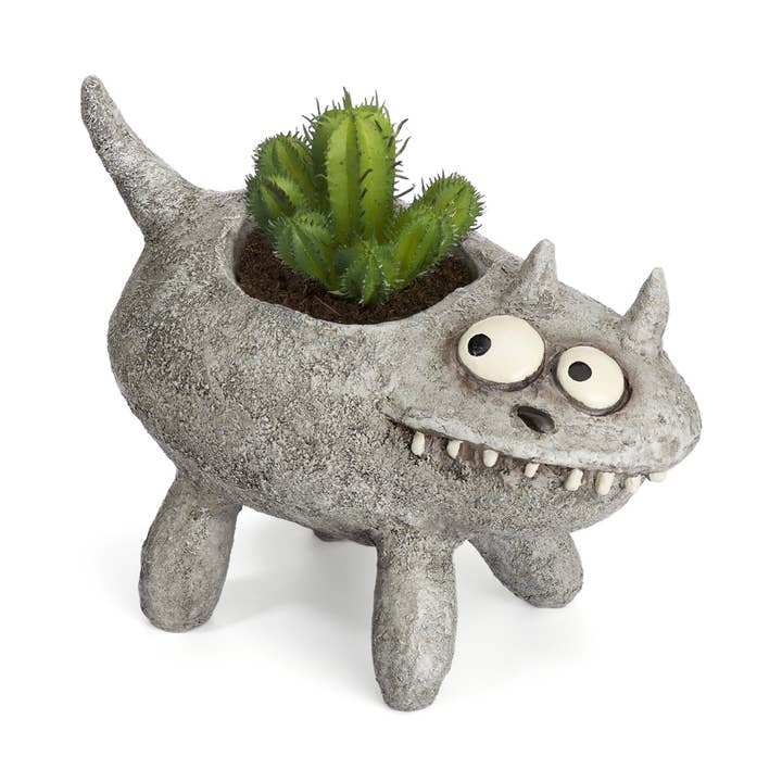 Fluffy Jr. Small Cat Blobhouse Planter for wholesale by Cohasset Gifts
