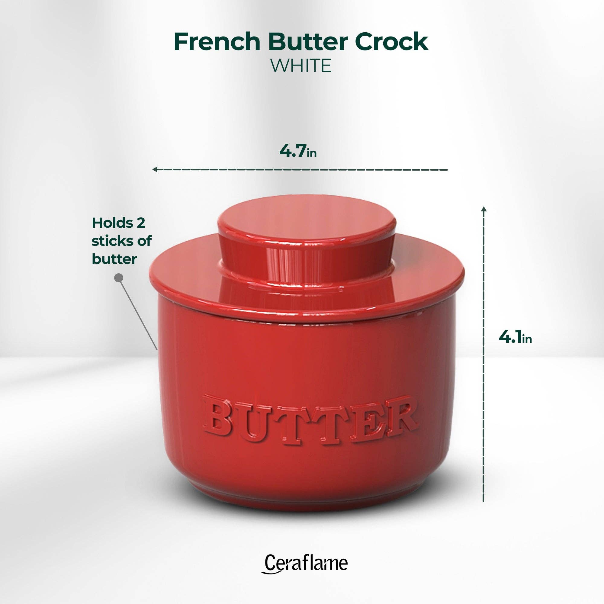 Ceraflame - Wholesale Butter Dish - French Butter Crock - Premium Ceramic11