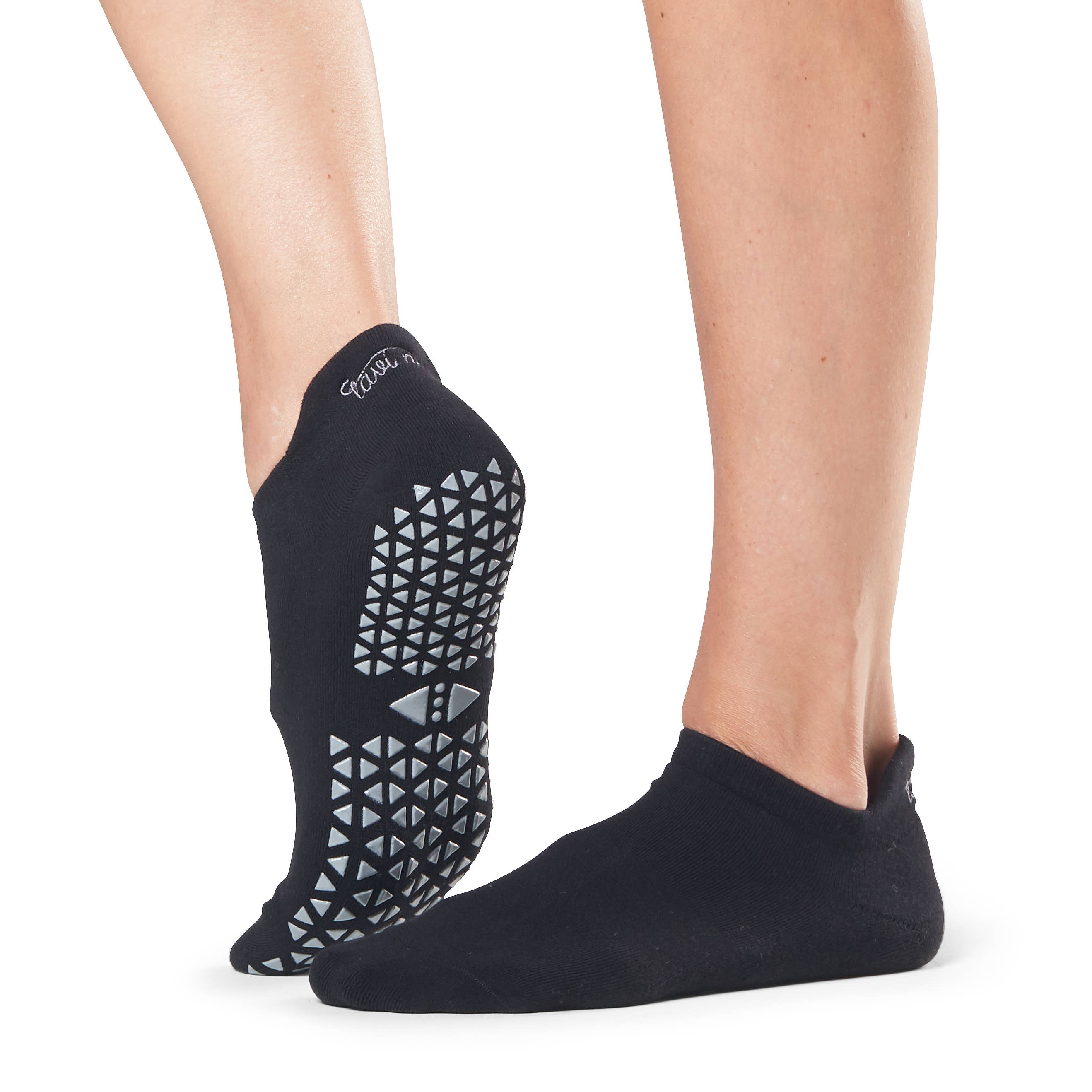 Tavi - Vente Chaussettes – femme - Grip Savvy Ebony2