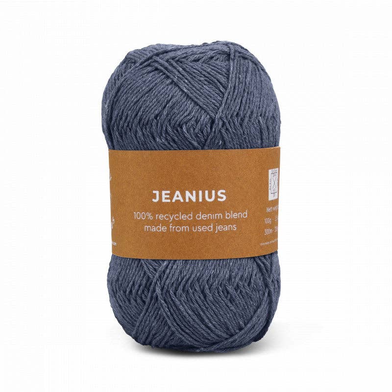 Oh my Pebbles - Wholesale Yarn - JEANIUS - 100% gerecycled yarn from denim textile waste.3